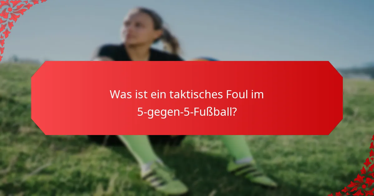 Was sind die Spielerrollen im 5-gegen-5-Fußball?