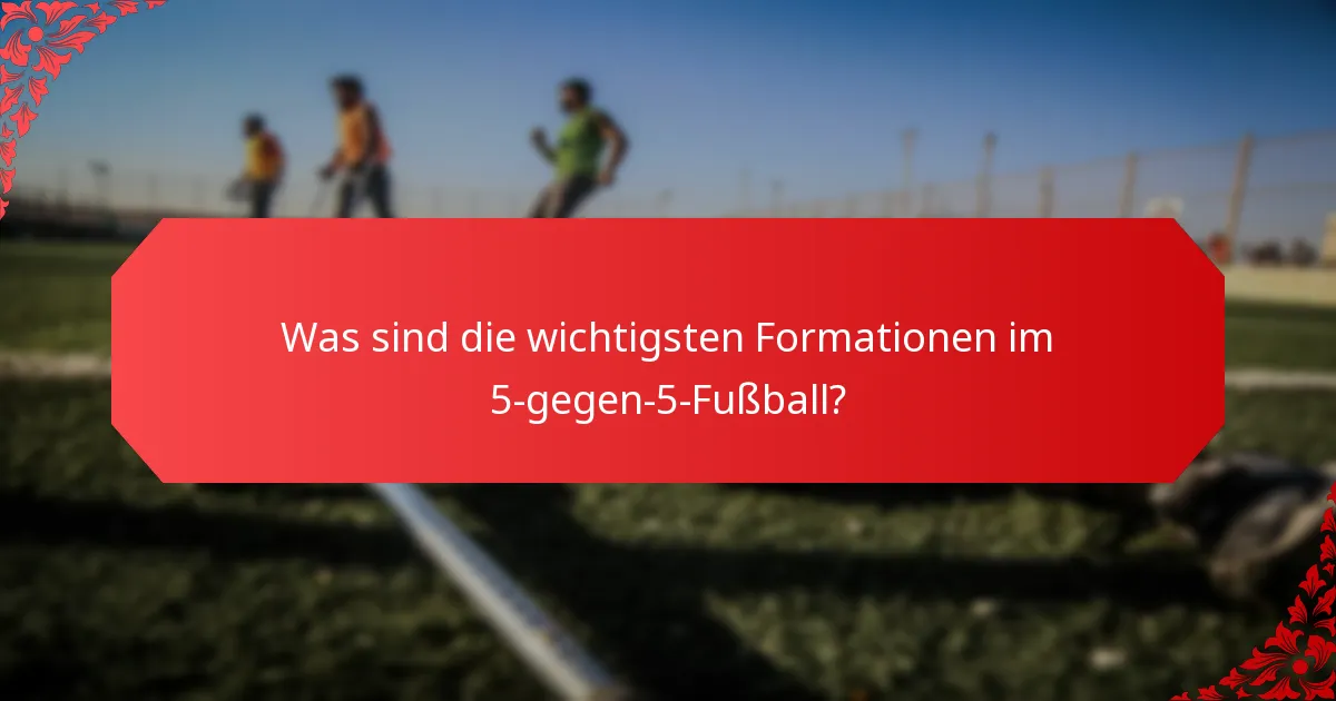 Wie strukturiert man effektive Trainingseinheiten für 5-gegen-5-Fußball?