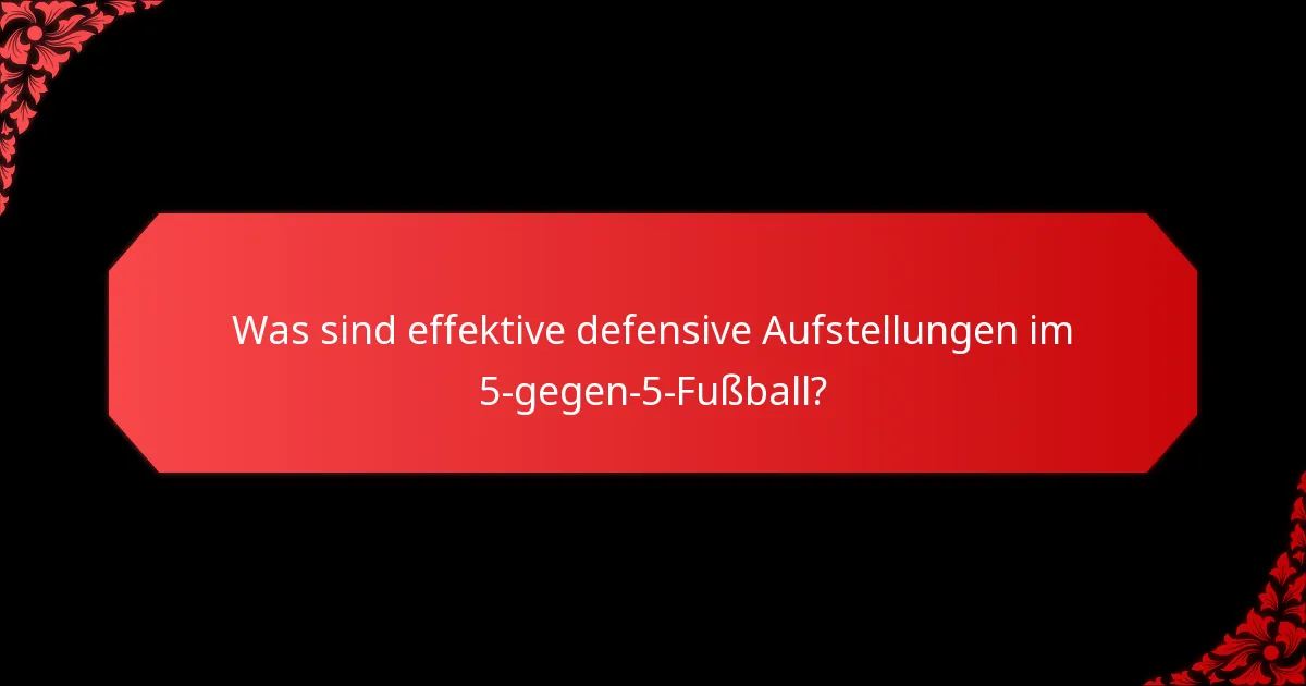 Was sind die Dynamiken des Mittelfeldspiels im 5-gegen-5-Fußball?